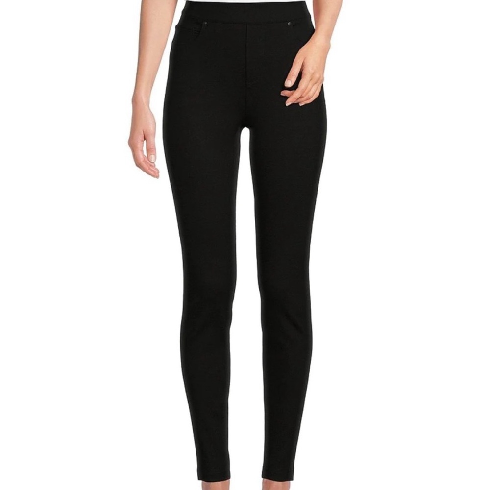 Westbound High Rise Skinny Leg Silhouette Jeans Pants; Size 8; Black